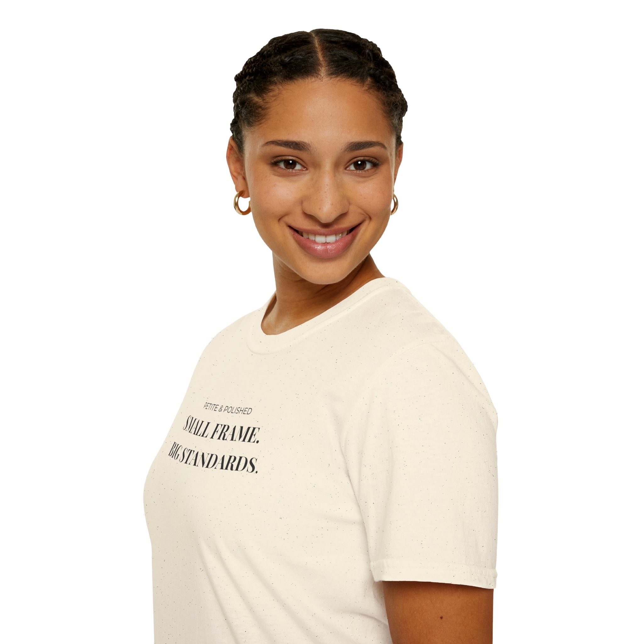 Petite & Polished Small Frame Big Standards Tee