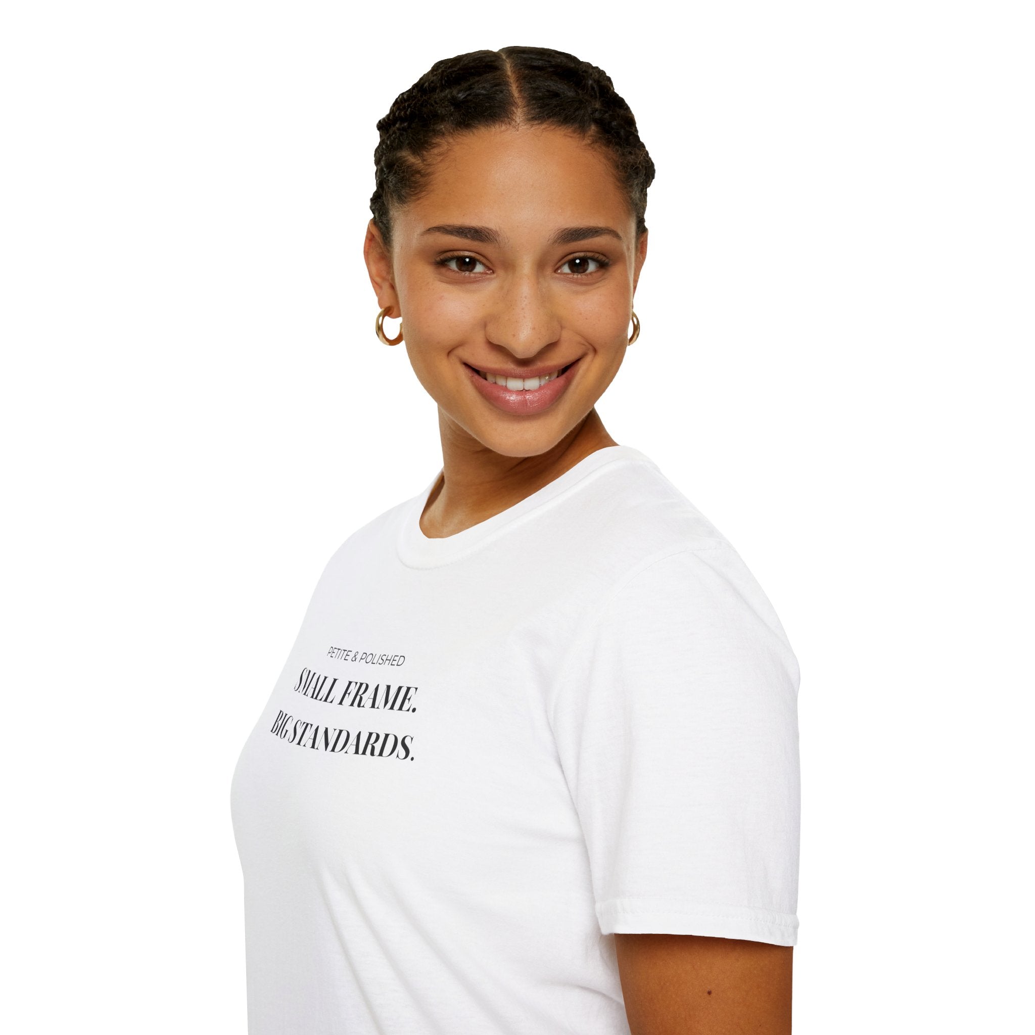 Petite & Polished Small Frame Big Standards Tee